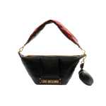 Puffy Logo Top Handle -black red