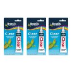 Bostik Clear Adhesive - 25ML Pack Of 3