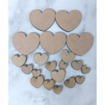 Wood Heart Ass 20'S