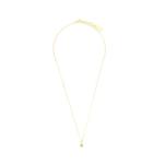 Georgini Natural Peridot And Diamond August Pendant - Gold