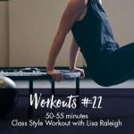 Class Style Workout 22