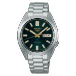 Seiko 5 Sports Snxs Vintage Gold Collection In Green Tie Automatic Watch
