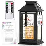 Hn Haiinaa Memorial Lantern Bereavement Gifts In Memory Of Loved One Memorial Gifts For Loss Of Father Remembrance Sympathy Gift