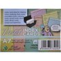 A7 Index Cards - Pastel 100 Pack - Ruled