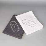 Faces Of Felicity Dishcloth - White