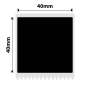 NB772 - NIIMBOT - M2 / M3 - 40X40MM - 170 MATTE BLACK LABELS