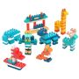 Animal Theme Large Building Blocks Set - Multicolour - 156 Pieces