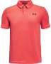 Boys' Ua Performance Polo - Venom Red / Yxl
