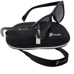 Focusfit Classic Wayfarer Sunglasses UV350 Protection 3418-BL
