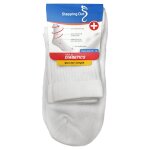 Diabetic Socks Quarter Length - White - Quarter Length