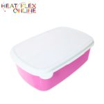 Sublimation Rectangle Lunch Box – Pink