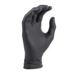 Duraglove Nitrile Examination Gloves Black XL 1X100