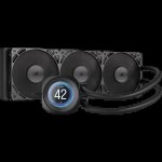 Corsair Nautilus 360 Rs 360MM Aio Liquid Cooler 2.1" Ips Lcd Screen RS120 Fans LGA1851 AM5 Compatible – New