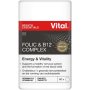 Vital Folic & B12 Complex Vegetarian And Iron Support 60 Tablets