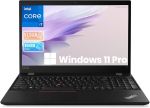Refurbished Refurbished Lenovo Thinkpad T15 15.6 Intel Core I7 11TH Gen 16GB RAM 512GB SSD Windows 11 Business Laptop