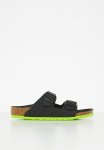 Birkenstock Arizona Desert Soil - Black & Lime