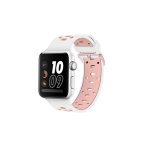 Kd Silicone Apple Watch Strap 38 40MM S m White & Rose Gold