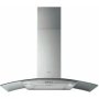 Circus Curved Glass Wall Mounted Extractor 90CM