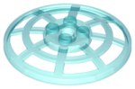 Parts Dish 6 X 6 Inverted Radar Webbed - Type 2 Underside Attachment Positions At 90 Degrees 4285B - Trans-light Blue