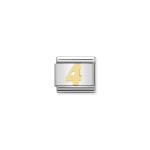 Composable Classic Link Number 4 In 18K Gold