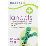 Clicks Blood Glucose Lancets 50 Lancets