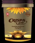 Crispa Gold Premium Sunflower Frying Oil 20LT