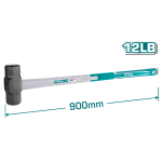 Totai Total Sledge Hammer 5 5KG 900MM F g Handle