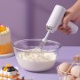 Wireless Electric Eggbeater Wireless Electric Hand Mixer Portable Rechargeable Egg Beater & Whisk