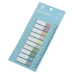 Transparent Coloured Sticky Notes & Index Tabs