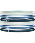 Women's Ua MINI Headbands - 6 Pack - Blue Note Osfa