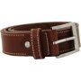 Leather Belt - 4696 - Cognac