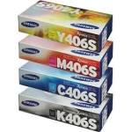 Samsung 406S Original Multi Pack Toner Cartridges B y c m