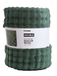 Double Heavy Weight Buttersoft Blanket - 200 X 200 Cm Green