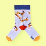 Mens Springbok "stag Party" Socks Assorted Colours - Light Blue