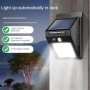 Solac Solar Powered Outdoor Lighting Courtyard Lighting Human Sensing Super Bright Wall Lighting Outdoor Street Lighting