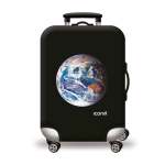 Printed Luggage Protector - Earth Explorer - XL