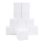 Silverlake 4X4X4 Craft Foam Cubes For Styrofoam Block Projects 12-PACK