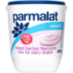 Smooth Mixed Berry Flavoured Low Fat Dairy Snack 850G