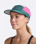 Light Speed Run Cap Lightweight Running Cap Unisex - Eucalyptus dark Gunmetal