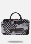 Camo Velvet Duffel - Charcoal