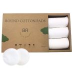 Bella Romani Certified Organic Cotton Rounds 300 Count Makeup Remover Pads Hypoallergenic Lint-free 100% Pure Cotton