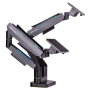 Thermaltake 17 - 35-INCH Dual Rgb Monitor Arm GEA-MSR-DMSBLK-01