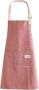 Chef Kitchen Aprons Adjustable Apron With Pocket Cooking Apron