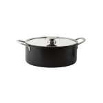 Mia Derin 26CM Deep Casserole Black