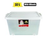 Storage Box Glider 32L 50X37X25CM Wheels