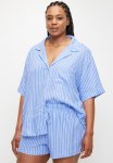 Cotton On Plus Body Woven Sleep Set - Adrift Blue lee Stripe