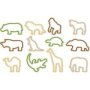 Tescom A Delicia Kids Cookie Cutters - Zoo 12 Pieces