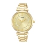 LORUS Light Champagne Sunray Dial Woman's Watch RG298VX9