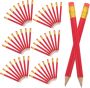 72PCS Red Golf With Erasers Pre-sharpened Hb MINI Pencils