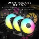 RS120 Argb 120MM Pwm Fans Triple Pack